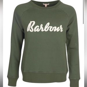NWT Barbour Sweatshirt Otterburn – Olive, size 10